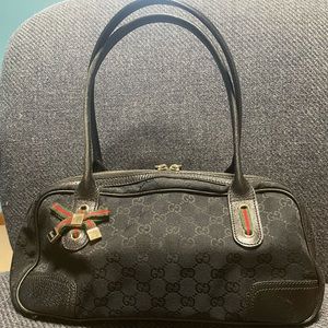 Gucci GG Canvas Princy Boston Shoulder Bag